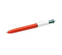 Bic 4 Colours Versatile Fine Retractable Ballpoint Pen Smooth Ink Flow Box of 12