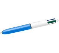 BIC 40616 Standard Penna a sfera 4S Min I punta media inchiostro classico retrattile ricaricabile assortiti