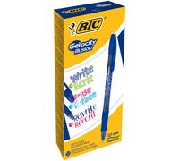 BIC - 516518 - Penna sfera Gelocity Illusion - gel cancellabile - punta 0,7 mm - blu - Bic - conf. 12 pezzi - 80135 - Conf. da 1 Pz. - 516518