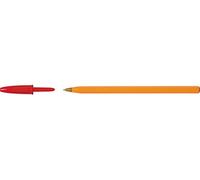 BIC 8099241 Orange Original Fine Penna a sfera, 0.8 mm, 20 pezzi, Rosso