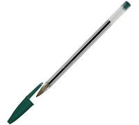 Penna a sfera Cristal - punta media 1,0mm - verde - Bic - conf. 50 pezzi Quantita min. 1
