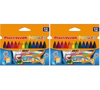 BIC 875774 Astuccio con 12 Pastelli (Confezione da 2)