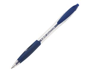 BIC - 8871311 - Penna a sfera a scatto Atlantis Classic - punta 1,0mm - blu - Bic - conf. 12 pezzi - 44930 - Conf. da 1 Pz. - 8871311