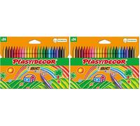 BIC 920301 Astuccio con 24 Pastelli (Confezione da 2)