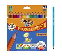 BIC 9375161 Kids Evolution Ecolutions Pack di 24 matite colorate