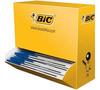 BIC 942910 Penna monouso Cristal Blu 0.4 mm indelebile: Sì 100 pz.
