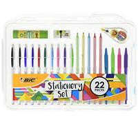 BIC 961543 set cancelleria colla stick/Mini Eraser/correttore a nastro/HB grafit