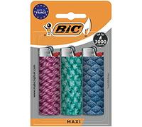 BIC Accendini, 3 pezzi, Metallo