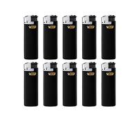 Bic accendini elettronici, nero/argento, J38, 10 pezzi