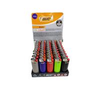 BIC Accendino Maxi J26 Originale Con Parentale 5 - 50 Pezzi Ruota Frizione