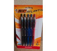 BIC Atlantis 5-pack The Original Medium assortiti penne a sfera a inchiostro
