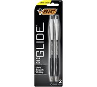 Bic Atlantis Original Retractable Pen 2 Count Black