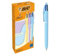 Bic BIC 4 Colours Multicolore Medio 12 pz (Bic Pack of 12 Assorted Colour Pastel