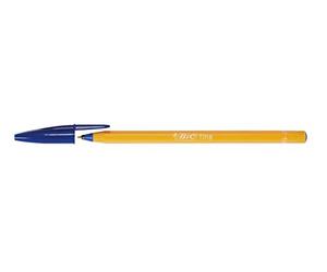 Bic - BIC stylo a bille Orange Fine, couleur de l'encre: bleu