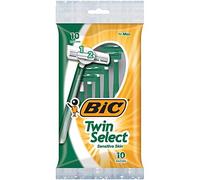 Bic Bic Twin Select Shavers For Men Sensitive Skin, 10 each