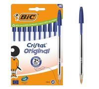 Bic CF10 CRISTAL MED BLU 1MM