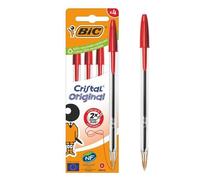 Bic CF4 CRISTAL MED ROSSO 1MM