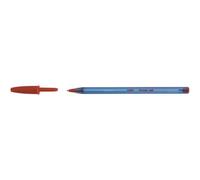 Penna a sfera con cappuccio Cristal Soft punta 1.2mm rosso Bic conf. 50 pezzi