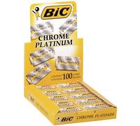 Espositore BIC Chrome Platinum con 20 scatole e 5 fogli di spedizione con doppio silim