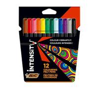 Bic Color Up - Astuccio da 12 Pennarelli Scolastici a Punta Media