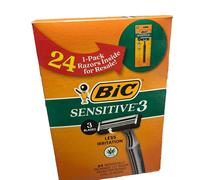 Bic Comfort 3 Monouso Razors - Depilazione Esigenze 24 Singolarmente Sacco 3