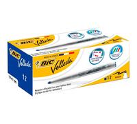Velleda BIC 1741 Marker di scheda - Suggerimento da 4,5 mm - corsa 1,4 mm - inchiostro a base di acetone - durata ottimale - lu