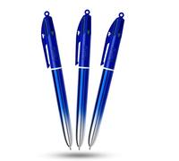 BIC - Confezione da 3 penne a 4 colori con sfumatura liscia, retrattili, 1,0 mm, 4 in uno, perfette per scrivere e prendere appunti