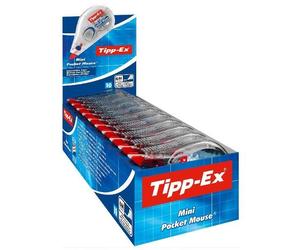 Bic Correttore 8922365 ESP10 TIPP-EX MINI POCKET MOUSE