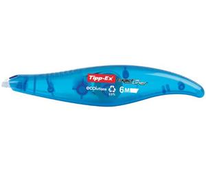 BIC Correttore Tipp-Ex ® Ecolutions (TM) Exact Liner®, 6 mx5 mm, Blu Trasparente