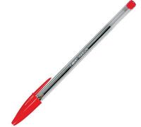 Penna a sfera Cristal - punta media 1,0mm - rosso - Bic - conf. 50 pezzi Quantita min. 1