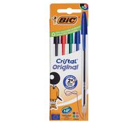 Bic Cristal Original Penna a sfera 1.0mm 5 pz