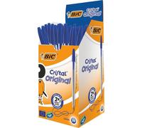 Bic Cristal Original Penna Blu Punta Media 1.0 mm Confezione da 50 Pezzi