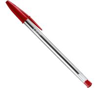 Bic Cristal Original, penne a sfera, scatola 50 pz - Rosso