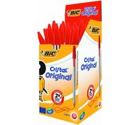 Bic Cristal Original Punta Media 1mm Kit Risparmio Scuola Ufficio Blu Rosso Nero