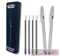 BIC CRISTAL RE NEW 2 SFERE+4REFILL