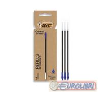 BIC CRISTAL RE NEW BLU 3 REFILL 10 CONFEZIONI