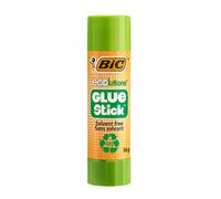Bic Eco Recycled Clear Glue Stick Solvent Free Ultra Clean Washable Round Shape