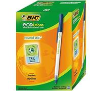 BIC Ecolutions, 893240, Round Stic, Blu, 60 pezzi