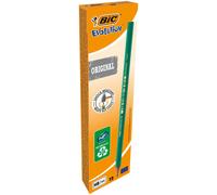Bic Ecolutions Evolution 650 HB Bleistift, Gr n, 12 St ck (1 St ck)