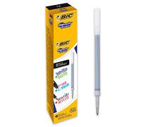 BIC Gel-ocity Illusion Cartucce Penna Gel Cancellabile Punta Media (0,7 mm) - Nere, Scatola Da 12