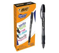 Penna a sfera gel cancellabile Gelocity Illusion - punta 0,7mm - nero - Bic - conf. 12 pezzi