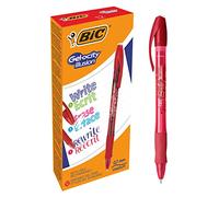 Penna sfera Gelocity Illusion - gel cancellabile - punta 0,7 mm - rosso - Bic - conf. 12 pezzi