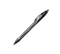 BIC Gel-ocity Quick Dry Clip-on retractable ballpoint Penna Medio, Nero, 0.7 mm