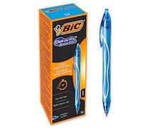 BIC Gel-ocity Quick Dry Penne Gel Con Punta Media - Colore turchese, Confezione Da 12