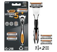 Rasoio Hybrid5 Flex Sistema Manico Piu + Ricambi