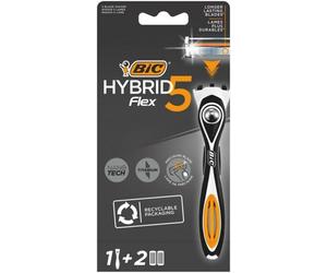 Bic Hybrid5 Flex Sistema Manico + Ricambi - Rasoio