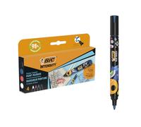 BIC Intensity Classic Paint Acrylic Marker Mix, confezione da 4