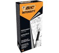 Pennarello indelebile Bic Intensity Quality, punte ultra fini, 1,1 mm, 12 pezzi