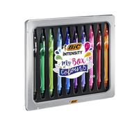 BIC Intensity Quick Dry Set Penne Gel Colorate Asciugatura Ultra Rapida