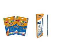 Bic Kids Evolution Ecolutions Matite Per Colorare, Colori Assortiti, 2 Pacchi Da